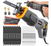 1800 W Sabre Sabre Saw Fox Tail + 20 Fogli sostitutivi