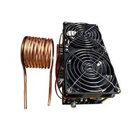 1800 W, ZVS per riscaldamento a induzione, modulo flyback, modulo di riscaldamento, ad alta frequenza, a induzione, modulare con tubo in rame DC 12 V-36 V, 40 A