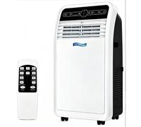 18000 BTU Portatile AC, 3 in 1 Cooler Dehumidifier Fan, 24H Timer Remote, Raffreddamento Mobile per Grandi stanze, efficiente dal salo con drenaggio del Tubo Flessibile