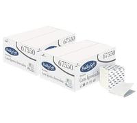 18000 FOGLI PIEGA a V DOPPIO VELO CARTA IGIENICA INTERCALATA 19x11 CM DISPENSER