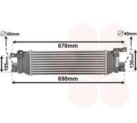 VAN WEZEL 18004401 Intercooler