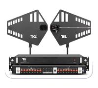 1800m Wireless Microfono Amplificatore di Segnale, adatto per grandi prestazioni direzionali (F200/16 canali/antenna con display)