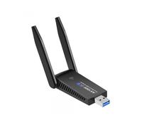 1800Mbps Dual-Band Wifi 6 Wireless Network Card USB 3.0 WIFI Dongle 2.4G+5Ghz Usb3.0 Lan Ethernet Adapter Driver Free Bluetooth5.0 Adapter for PC