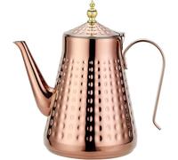 1800ml Teiera in acciaio inoxcon,Con Infusore per Tè Sfuso,Teiera vintage,rame