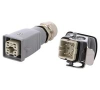 1802440000 HDC-KIT-HA 04.400 M Connettore: HDC maschio + femmina maschio +