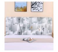 180cm/150cm Copri Testiera Letto Matrimoniale Singola,Copritestiera Letto Una Piazza E Mezza Cotone Elasticizzata Fantasia,universale Copertura Per Testiera Per Letto Lavabile(Color 6,220cm/86in)