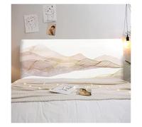 180cm/150cm Copri Testiera Letto Matrimoniale Singola,Copritestiera Letto Una Piazza E Mezza Cotone Elasticizzata Fantasia,universale Copertura Per Testiera Per Letto Lavabile(Color 1,200cm/79in)