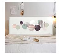 180cm/150cm Copri Testiera Letto Matrimoniale Singola,Copritestiera Letto Una Piazza E Mezza Cotone Elasticizzata Fantasia,universale Copertura Per Testiera Per Letto Lavabile(Color 11,160cm/63in)