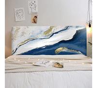 180cm Copri Testiera Letto Matrimoniale Singola,Copritestiera Letto Una Piazza E Mezza Cotone Elasticizzata Fantasia,universale Copertura Per Testiera Per Letto Lavabile ( Color : F , Size : 160cm )
