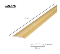 180cm x 38mm Profilo di transizione in alluminio, profilo di adattamento