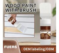 180g/300g Vernice per legno a base d'acqua, adatta per uso interno ed esterno, disponibile in varie dimensioni e colori, protegge il legno da corrosione, UV e umidità, formula senza odori nocivi Nero 