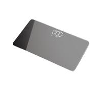 180KG Mini Bilancia Da Bagno Portatile Con Superficie A Specchio Imbarco Digital Travel Smart Electronic Body Scale Bilance Precise Preciso E Facile Da Leggere(USB style)