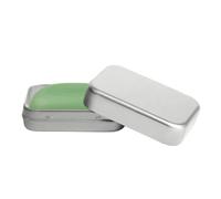 180ML Porta Sapone in Alluminio, Scatola di Sapone da Viaggio, Portasapone Quadrato con Griglia di Scolapiatti Estraibile, Custodia di Sapone Solido in Metallo, Porta Saponetta Soap Dish Portatile