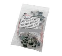 180PCS=18value*10PCS Polyester film capacitor Assorted Kit contains 2A104J 2A332J 2A472J 2A103J 2A333J 2A473J 2A563J 2A223J