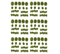 180PCS 3 Dimensioni Artificiali Moss Rocks Decorative, Palle di Muschio Ver9230