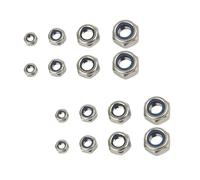 180Pcs Acciaio inossidabile Serie M3- Vite esagonale Dado Set Viti a esagono