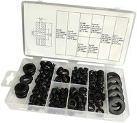 180pcs Gomma Gommino Assortimento Kit Auto Fusibile Foro Elettrico Cablaggio