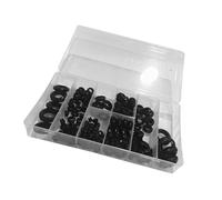 180PCS Guarnizioni per rondelle di gomma Set anello di isolamento Guarnizione