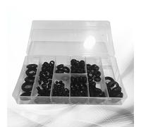 180PCS Guarnizioni per rondelle di gomma Set anello di isolamento Guarnizione