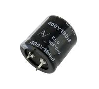 180uF 400V Condensatore Elettrolitico AV Arcotronics +105°C Long-Life Basso ESR
