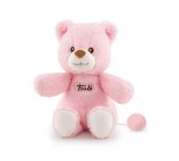 18122 Peluche Orso Carillon Cremino rosa 20x27x11cm