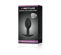 18141 PRETTY LOVE SPECIAL ANAL STIMULATION STIMOLATORE ANALE IN SILICONE NERO