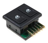 181449680 Interruttore alzacristallo elettrico singolo a 6 pin for Fiat Uno Lancia Y10 1984-2006