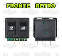 181449680 Pulsantiera Alzacristalli Interruttori Vetri Anteriori LANCIA Y10 6PIN