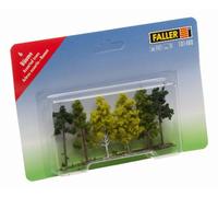181488 - Faller - Alberi da Bosco Misti, ca.6 cm, per modellismo, 6 pz.