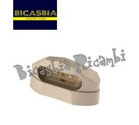 18155 - LUCE TARGA CROMO IN METALLO CON LED OMOLOGATA