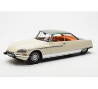 MODELLINO AUTO STATICO DIECAST CITROEN DS21 LE LEMAN 1968 IVORY VERDE SCALA 1/18