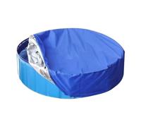 182 CM Piscina Foglia Net Copertura Inverno Piscina Copertura Rotonda Nera Nuoto Foglia Net Per Terra Inverno Sunproof Outdoor Bath Cover