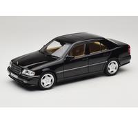 183381 Mercedes C36 AMG W202 Obsidian Black Metallic Norev 1:18