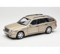 Mercedes C-Class T-Modello Station Wagon S202 1997 Argento Modellino 1:18 Norev