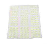 183pcs Glow Fishing Lure Eyes 3D Soft Rubber Eyes for Fly Tying e Craft Projects, Attract More Fish (A)