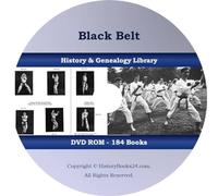 184 BOOKS - Black Belt - Martial Arts Expertise Discipline Skill Training - CD/DVD