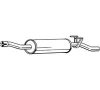 Bosal Silenziatore centrale 150 CV per Mercedes Sprinter 3-T Autobus B906 215 CDI