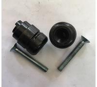 184020031 Coppia Pesi Stabilizzatori Manubrio Neri Adattabili Honda