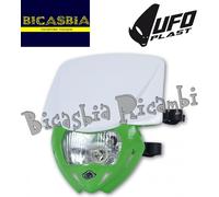 18421 - MASCHERA PORTAFARO UFO PANTHER COLORE BIANCO VERDE