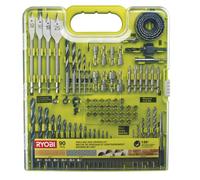 184252 RYOBI Gemischtes Bohr- und Schraubset - 90 Teile