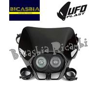 18432 - MASCHERA PORTAFARO UFO FIRE FLY TWINS COLORE NERO