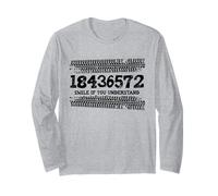 18436572 Sorridi se capisci 18436572 Ordine di sparo V8 Maglia a Manica