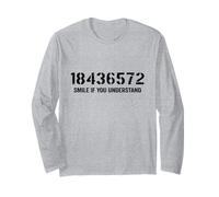 18436572 Sorridi se capisci 18436572 Ordine di sparo V8 Maglia a Manica