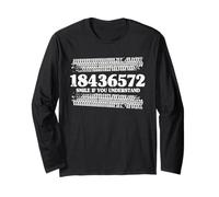 18436572 Sorridi se capisci Ordine di sparo V8 Big Block Maglia a Manica