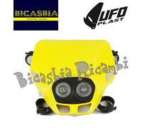 18437 - MASCHERA PORTAFARO UFO FIRE FLY TWINS COLORE GIALLO