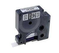 18483 nastro 12 mm 5,5 m bianco colore del disegno: nero DYMO