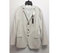 185,00 $ John Varvatos Giacca Sportiva Seersucker, Grigia, 20R