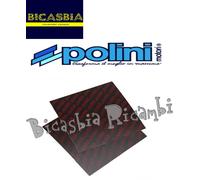 18545 - SET LASTRE IN FIBRA DI CARBONIO POLINI mm. 110X100 SP.0,45