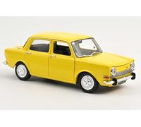 MODELLINO AUTO STATICO NOREV SIMCA 1000 LS 1974 GIALLO MODELLISMO SCALA 1:18