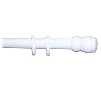 18592 Q.TA' 1 BASTONE LEGNO A TIRO D 35 BIANCO 240CM S/SUPP.